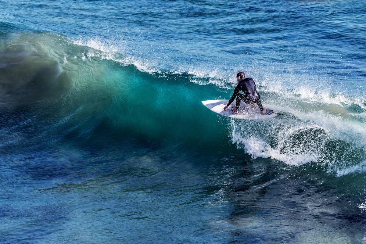 Kids at a surf and water sports camp in Europe