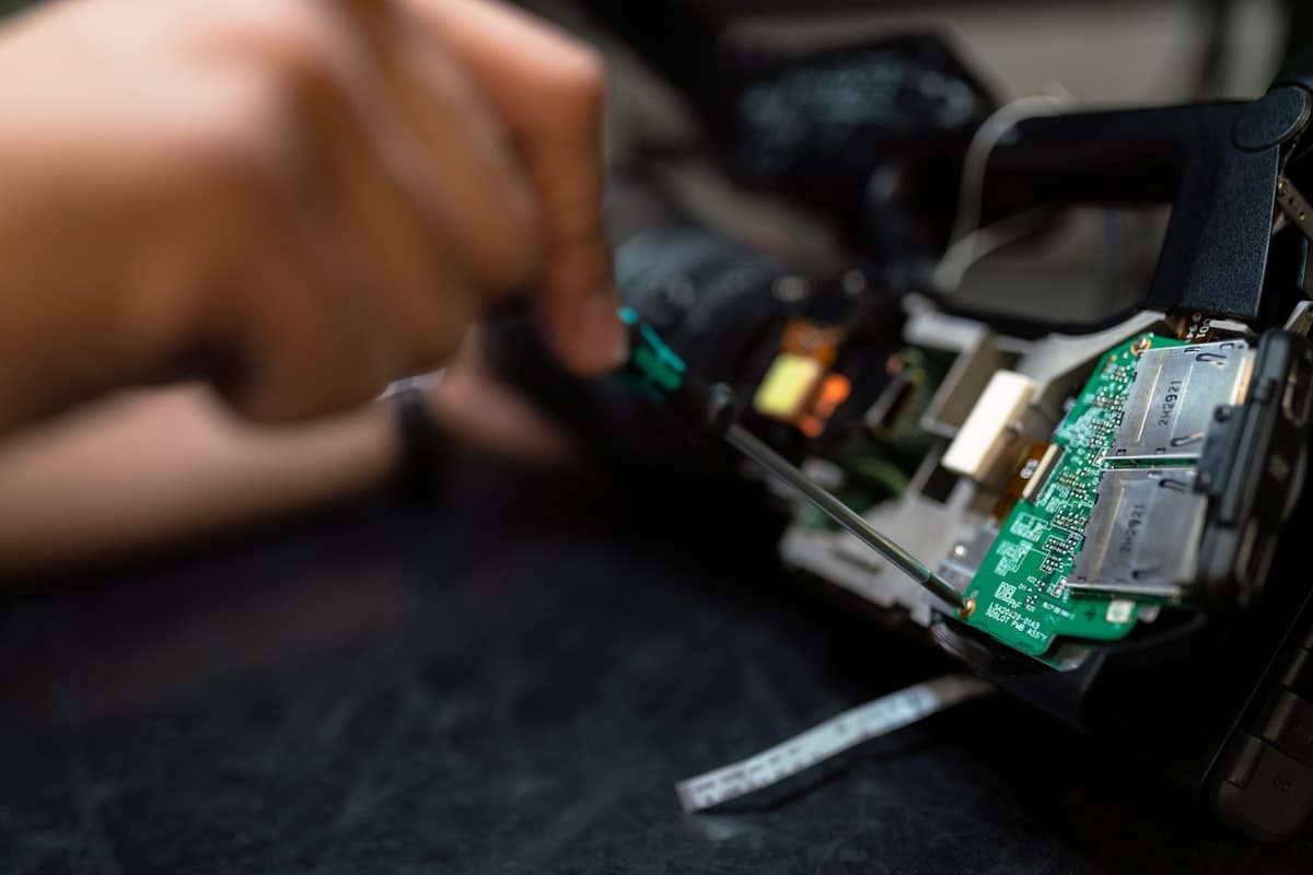 Kids at a STEM and technology camp in Europe